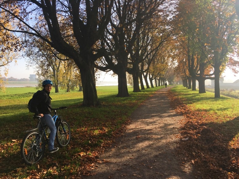 Cycling in Dusseldorf