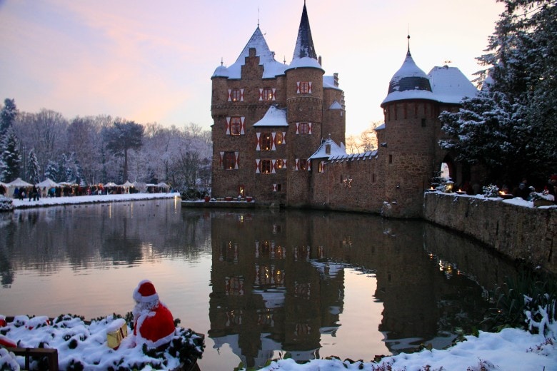 Christmas Market at Burg Satzvey in Germany