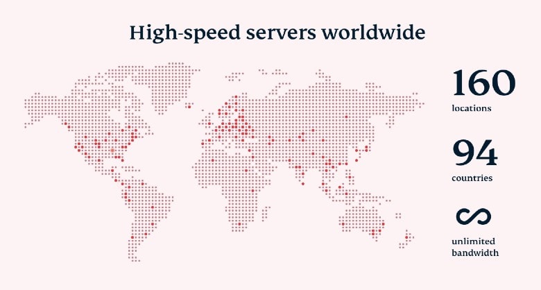 ExpressVPN 서버 위치