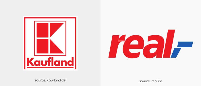 hypermarkets logos in Germany