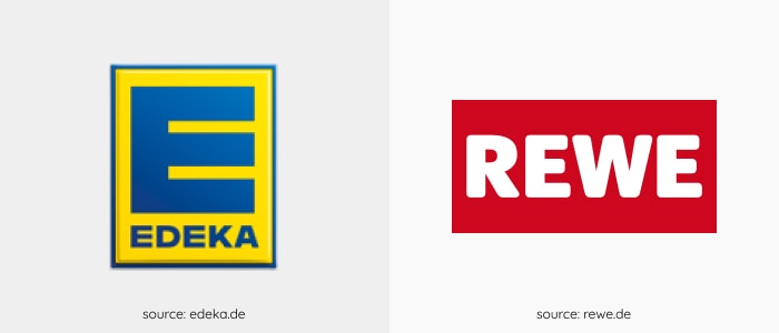 supermarket logos in Germany