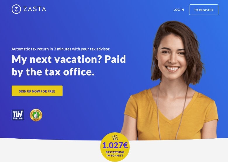 Zasta Homepage