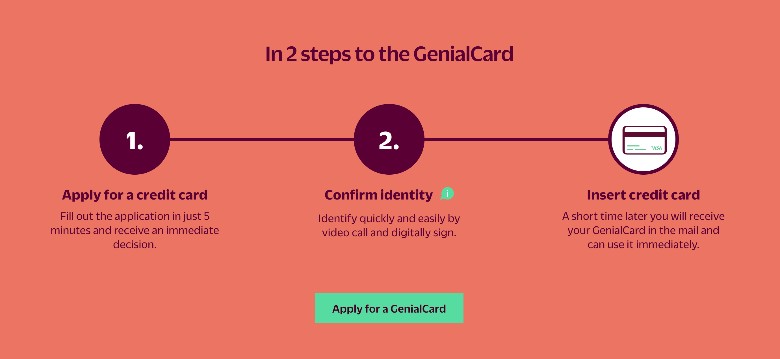 Hanseatic Genial Card Application Steps