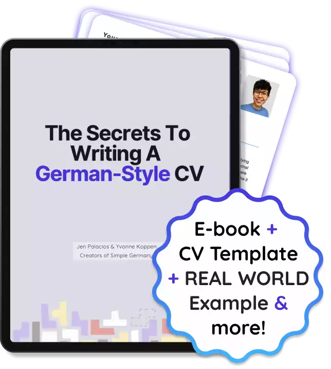 'The Secrets to Writing a German-Syle CV'