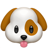 dog face emoji