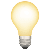 lightbulb emoji