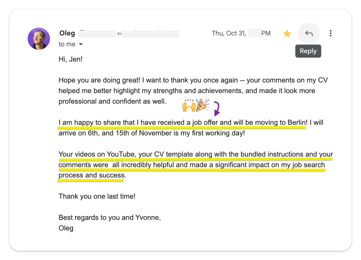 Testimonial Oleg 1